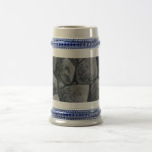 Klumpen aus Kohlestein Bierglas (Mittel)