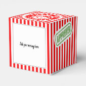 Klumpen Coal lustiges Weihnachtsgeheimnis Santa Pa Geschenkschachtel (Rückseite)