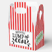 Klumpen Coal lustiges Weihnachtsgeheimnis Weihnach Geschenkschachtel (Geöffnet)