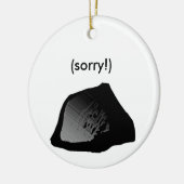 Klumpen der Kohlenverzierung Keramikornament (Links)