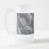 Klumpen der mattierten Tasse Kohle (Links)