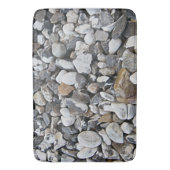 Klumpen des Kieses u. des Steins Badematte (Vorderseite Vertikal)