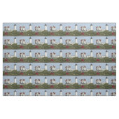 Klumpen helles Maine nah Stoff (Fat Quarter (45,7 x 55,9 cm))