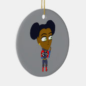 Klumpen Keramik Ornament (Rechts)