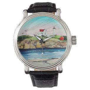 Klumpen-Leuchtturm Armbanduhr