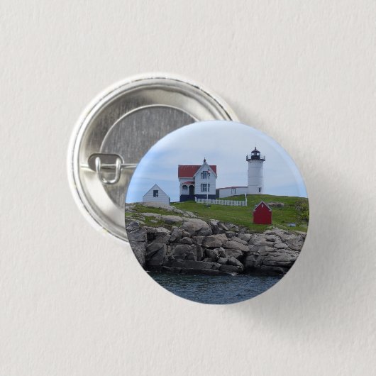 Klumpen-Leuchtturm - Maine Button (Vorne & Hinten)