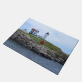 Klumpen-Leuchtturm, Maine Fußmatte (Schrägansicht)