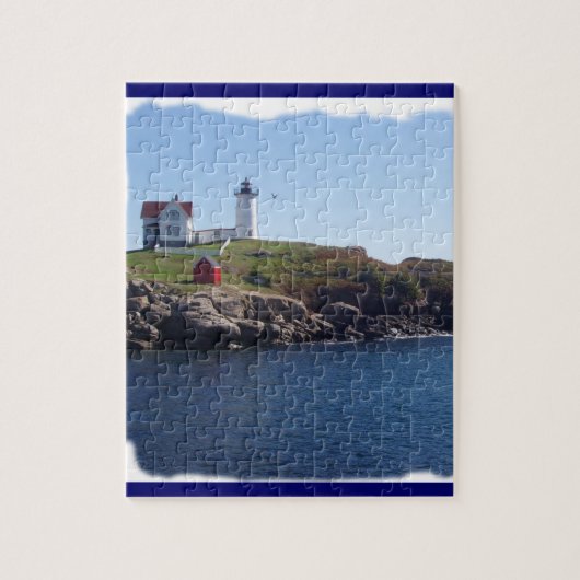 Klumpen-Leuchtturm, Maine Puzzle (Vertikal)