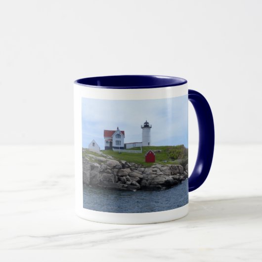Klumpen-Leuchtturm - Maine Tasse (VorderseiteRechts)
