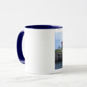 Klumpen-Leuchtturm - Maine Tasse (Vorderseite Links)