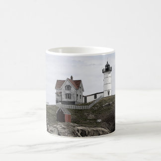 Klumpen-Leuchtturm-Skizze Kaffeetasse