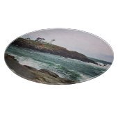 Klumpen-Licht - Glasschneiden-Brett Yorks, Maine Schneidebrett (Ecke)