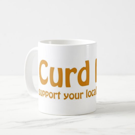 Klumpen-Nerd Kaffeetasse (Vorderseite Links)