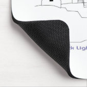 Klumpen-Zeichnen Mousepad (Ecke)