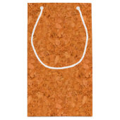 Klumpiger Naturkork-hölzerner Korn-Blick Kleine Geschenktüte (Rückseite)