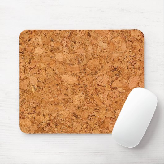 Klumpiger Naturkork-hölzerner Korn-Blick Mousepad (Mit Mouse)