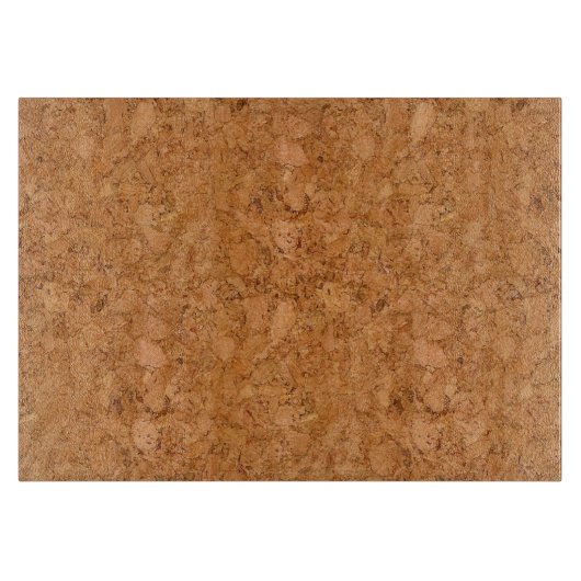 Klumpiger Naturkork-hölzerner Korn-Blick Schneidebrett (Vorderseite)