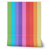 Klumprige Candy Stripe FC Vertikal Tapete (Abrollen)