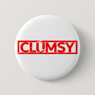 Klumsy Briefmarke Button