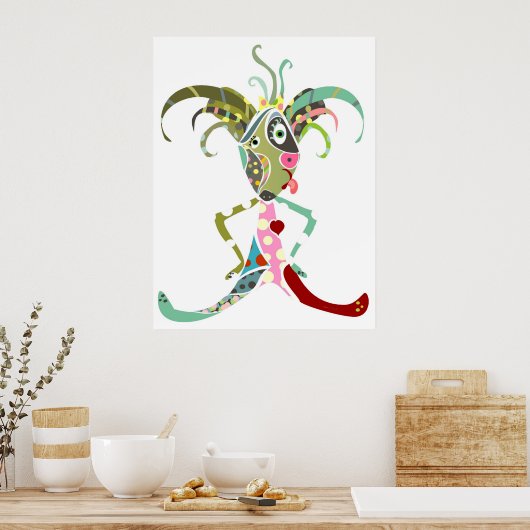 Klumzy Ragz Poster (Küche)