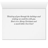 Klyde Warren Dallas Weihnachtskarte (Innenansicht Horizontal (Unten))