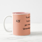 KM Mug Zweifarbige Tasse (Links)