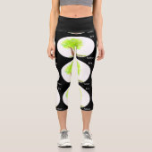 km tree painting capri leggings (Vorderseite)