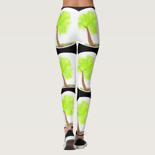 km tree painting leggings (Rückseite)