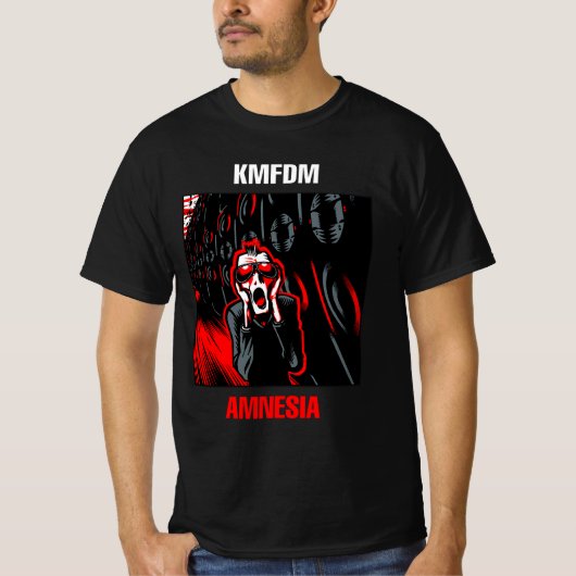 Kmfdm amnesia T-Shirt (Vorderseite)