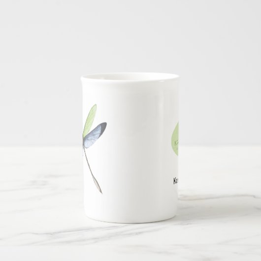 KN Libellen-China-Schale Porzellantasse (Vorderseite)