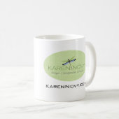 KN Libellen-Tasse Kaffeetasse (VorderseiteRechts)