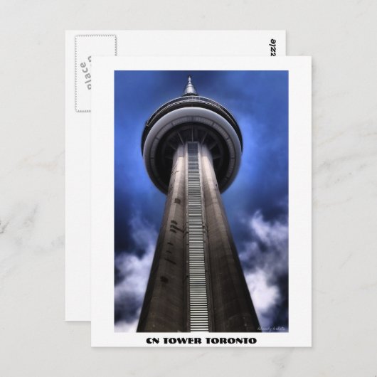 KN-TOWER-Zeichen, KN-TOWER TORONTO Postkarte (Vorne/Hinten)