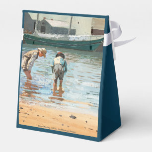 Knaben im Wasser (1873) von Winslow Homer Geschenkschachtel