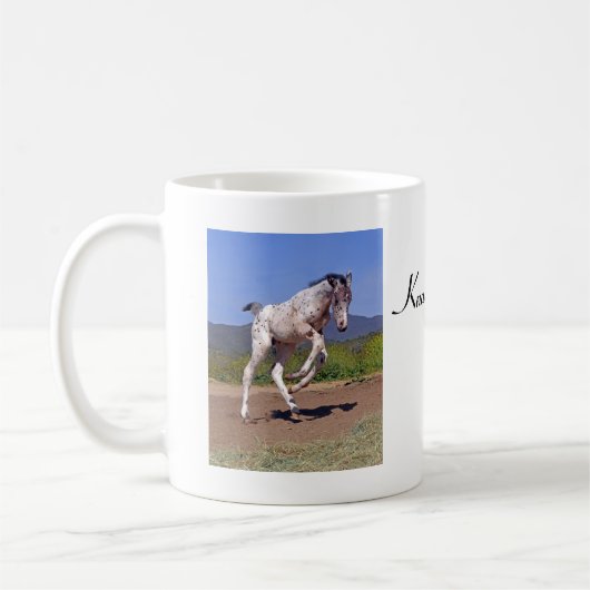 Knabstrupper Colt Kaffeetasse (Links)