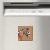Knabstupper Stallion Magnet (In Situ (Geschirrspüler))