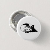 knackige Linien charm Button (Vorne & Hinten)