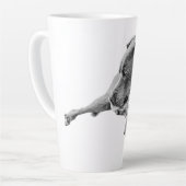 Knackige Luft, stetiger Blick Milchtasse (Linke Ecke)