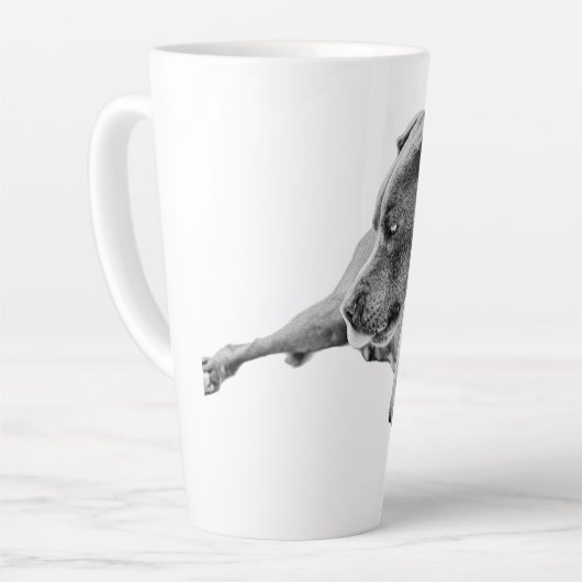 Knackige Luft, stetiger Blick Milchtasse (Linke Ecke)