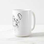 Knackige sanfte Form Kaffeetasse (VorderseiteRechts)