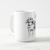 Knackige sanfte Form Kaffeetasse (Vorderseite Links)