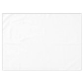 Knackige weiße Farbe Tischdecke (Vorderseite (Horizontal))