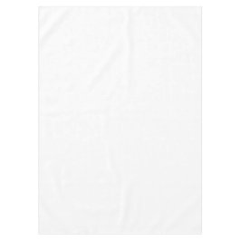 Knackige weiße Farbe Tischdecke