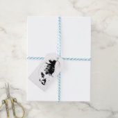 Knackiger Dank, Mops Freude Geschenkanhänger (Mit Garn)
