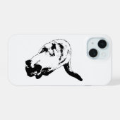 Knackiger Rand, ruhige Ansicht iPhone 15 Hülle (Rückseite (Horizontal))