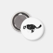 Knackiges Design, gemütlicher Raum Magnet (Vorderseite/Rückseite)