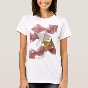 Knackiges Gold DRACHENFLIEGEN AM HIMMEL Grafikdesi T-Shirt