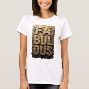 Knackiges Gold FABRIC Grafikdesign T-Shirt