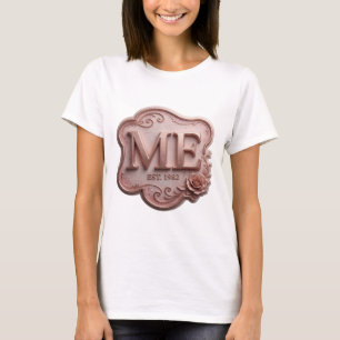 Knackiges Gold ME EST 1982 Modernes Design T-Shirt