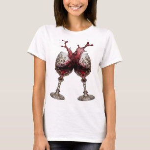 Knackiges Gold PROST AUF DIE GUTE GESUNDHEIT Zitat T-Shirt