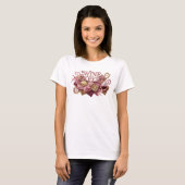 Knackiges Pink WINE EXPERT Custom T-Shirt (Vorne ganz)